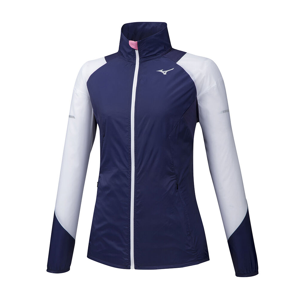 Mizuno Aero WindTop Női Jacke Lila/Fehér AOH327614